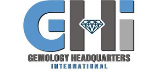 GHI GEMOLOGY HEADQUARTERS INTERNATIONAL logo