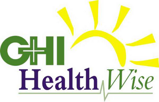 GHI HEALTH WISE logo