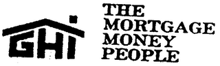 GHI THE MORTGAGE MONEY PEOPLE logo