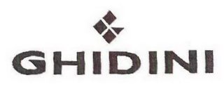 GHIDINI logo