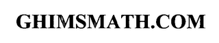 GHIMSMATH.COM logo