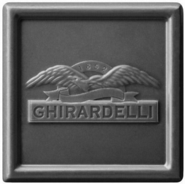 GHIRARDELLI 1852 logo