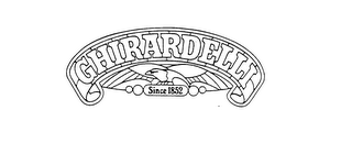 GHIRARDELLI SINCE 1852