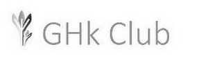 GHK CLUB logo