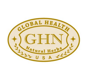 GHN GLOBAL HEALTH NATURAL HERBS USA logo