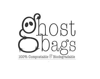 GHOST BAGS 100% COMPOSTABLE & BIODEGRADABLE logo