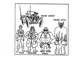 GHOST BUGGY PRIME EVIL KONG SPENSER TRACY logo