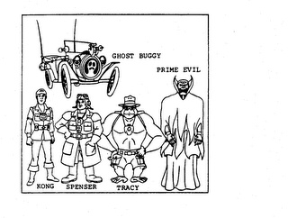 GHOST BUGGY PRIME EVIL KONG SPENSER TRACY logo