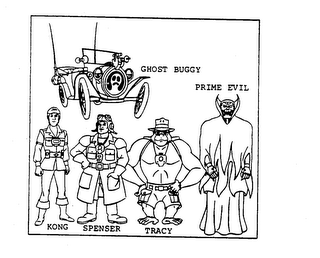 GHOST BUGGY PRIME EVIL KONG SPENSER TRACY logo