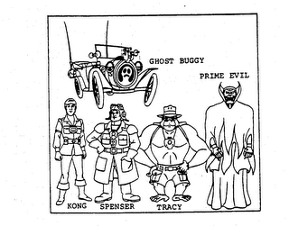 GHOST BUGGY PRIME EVIL KONG SPENSER TRACY logo