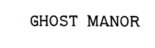 GHOST MANOR logo