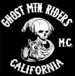GHOST MTN. RIDERS M.C. CALIFORNIA logo