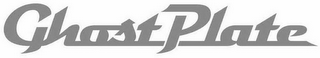 GHOST PLATE logo