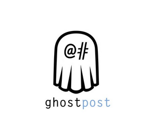 GHOST POST @ # logo