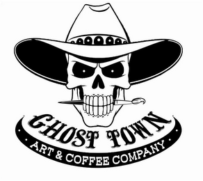 GHOST TOWN ART & COFFEE COMPANY logo