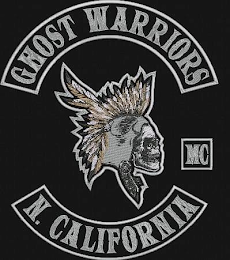 GHOST WARRIORS MC N. CALIFORNIA logo