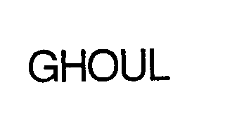 GHOUL logo