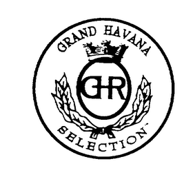GHR GRAND HAVANA SELECTION logo
