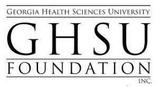GHSU GEORGIA HEALTH SCIENCES UNIVERSITY FOUNDATION INC. logo
