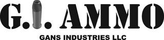 G.I. AMMO GANS INDUSTRIES LLC logo