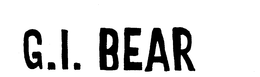 G.I. BEAR logo