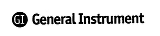 GI GENERAL INSTRUMENT logo