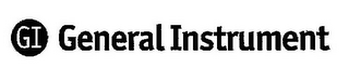 GI GENERAL INSTRUMENT logo