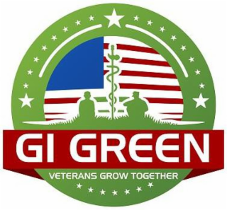 GI GREEN VETERANS GROW TOGETHER logo