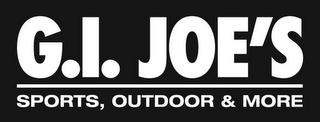 G.I. JOE'S SPORTS, OUTDOOR & MORE logo