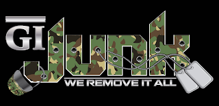 GI JUNK WE REMOVE IT ALL logo