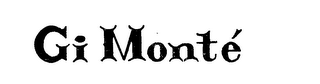 GI MONTE logo