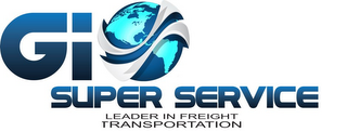 GI SUPER SERVICE LEADER IN FREIGHT TRANSPORTATION logo