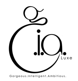 G.I.A. LUXE GORGEOUS.INTELLIGENT.AMBITIOUS. logo