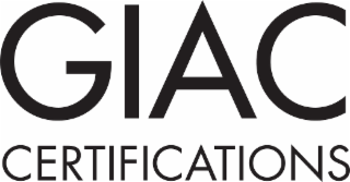 GIAC CERTIFICATIONS