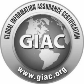GIAC WWW.GIAC.ORG GLOBAL INFORMATION ASSURANCE CERTIFICATION logo