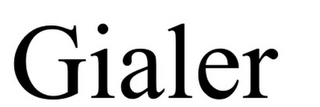 GIALER logo