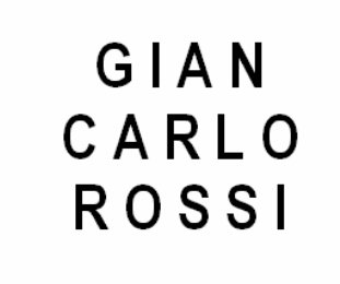 GIAN CARLO ROSSI logo