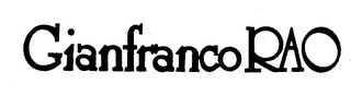 GIANFRANCO RAO logo