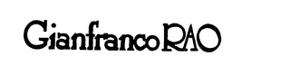 GIANFRANCO RAO logo