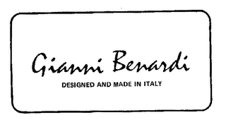 GIANNI BENARDI logo
