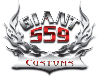 GIANT 559 CUSTOMS logo