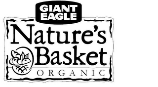 GIANT EAGLE NATURE'S BASKET ORGANIC logo