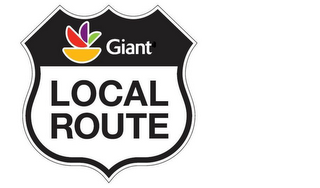 GIANT LOCAL ROUTE logo