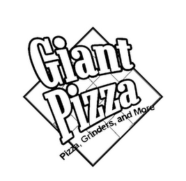 GIANT PIZZA PIZZA, GRINDERS, AND MORE logo