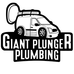 GIANT PLUNGER PLUMBING logo