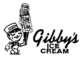 GIBBY'S ICE CREAM logo