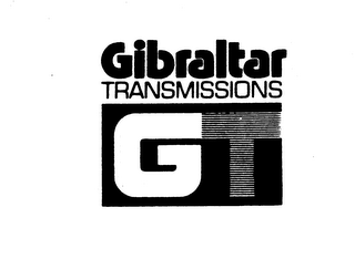 GIBRALTAR TRANSMISSIONS GT logo
