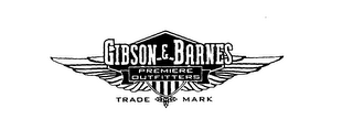 GIBSON & BARNES PREMIERE OUTFITTERS TRADE MARK logo