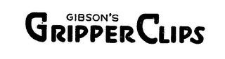 GIBSON'S GRIPPER CLIPS logo