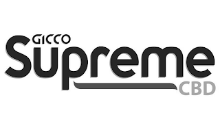 GICCO SUPREME CBD logo